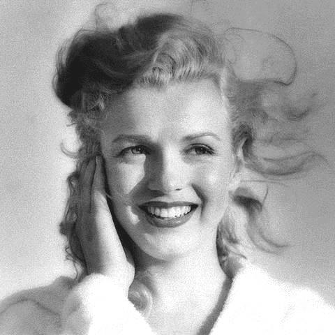 Marilyn Monroe radiant